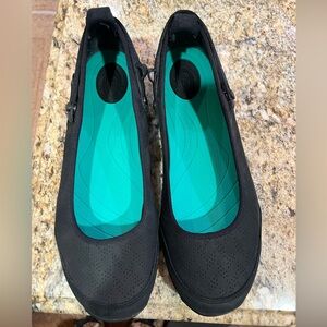 Teva Black Outdoor / indoor shoes, never worn